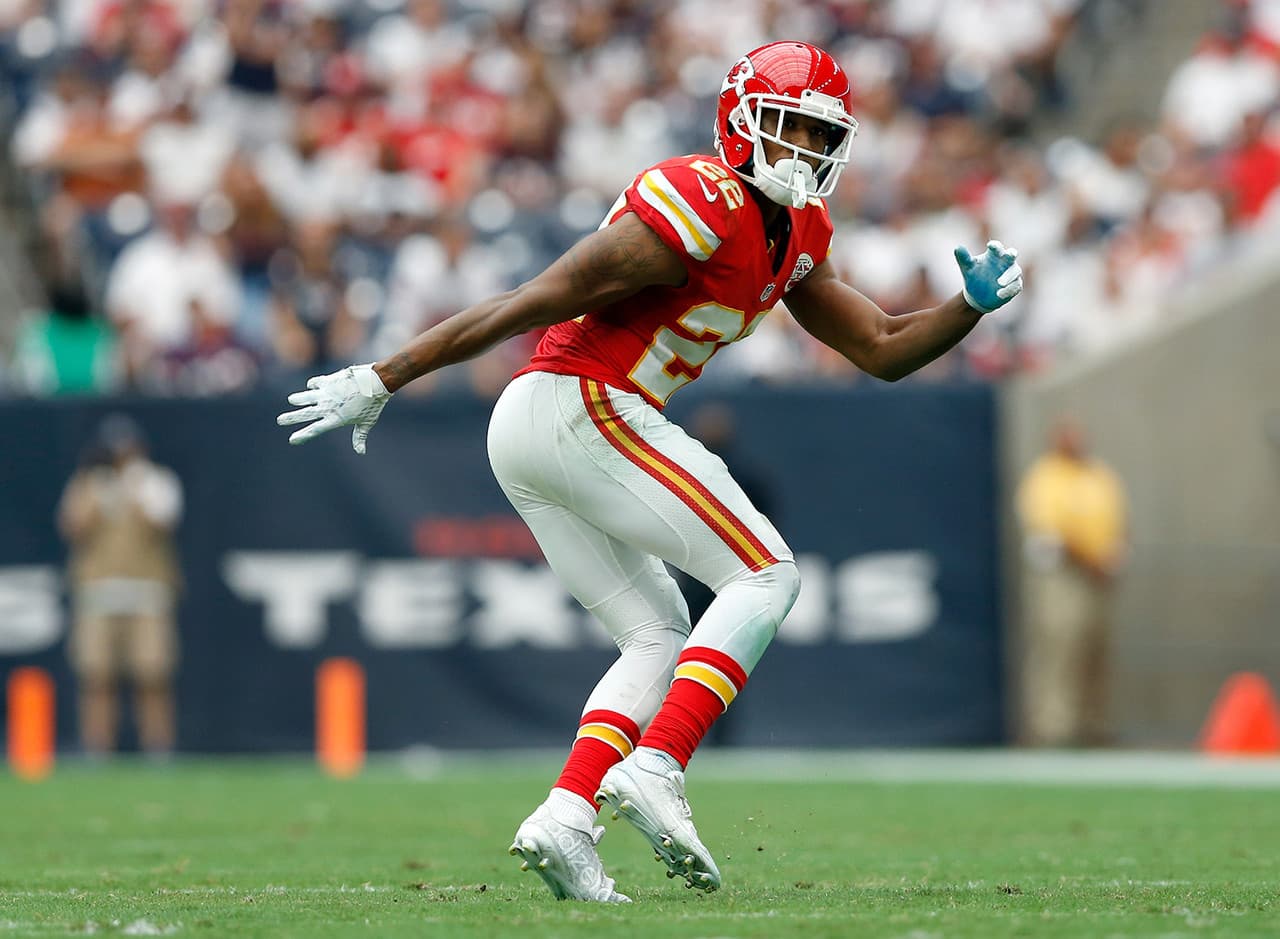 Esquinero: Marcus Peters, Kansas City Chiefs (Posición en el Draft: Ronda 1, #18 global).