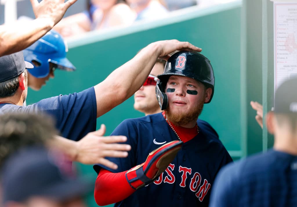 Alex Verdugo anotó su carrera 43 de la temporada con Boston
