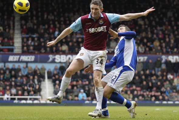 Robbie Keane era la mejor opción al frente de los 'Hammers', pero se fue en blanco.