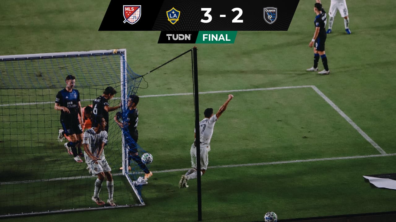 LA Galaxy remonta al SJ Earthquakes en regreso de Jonathan Dos Santos