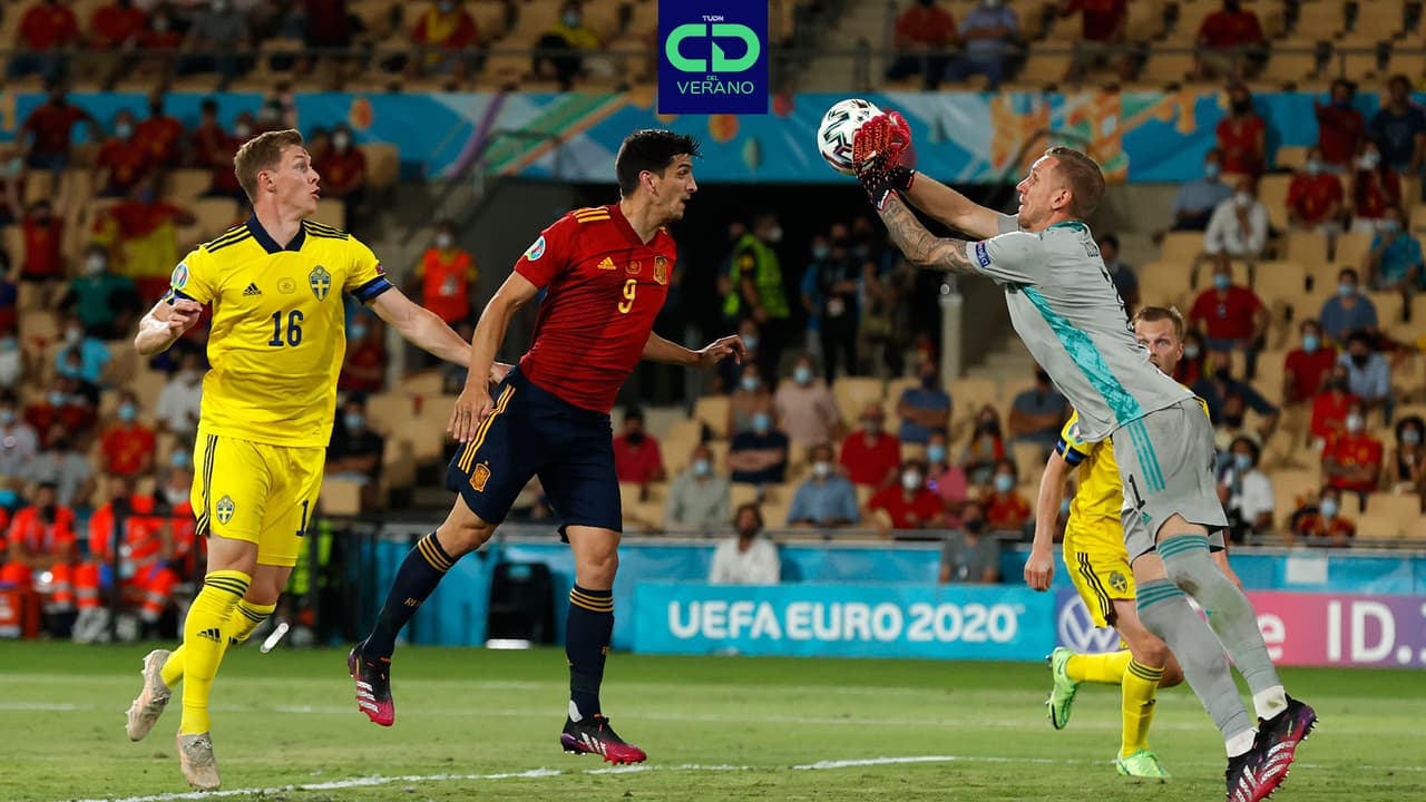 La afición unida en el España vs Suecia en la Eurocopa 2020