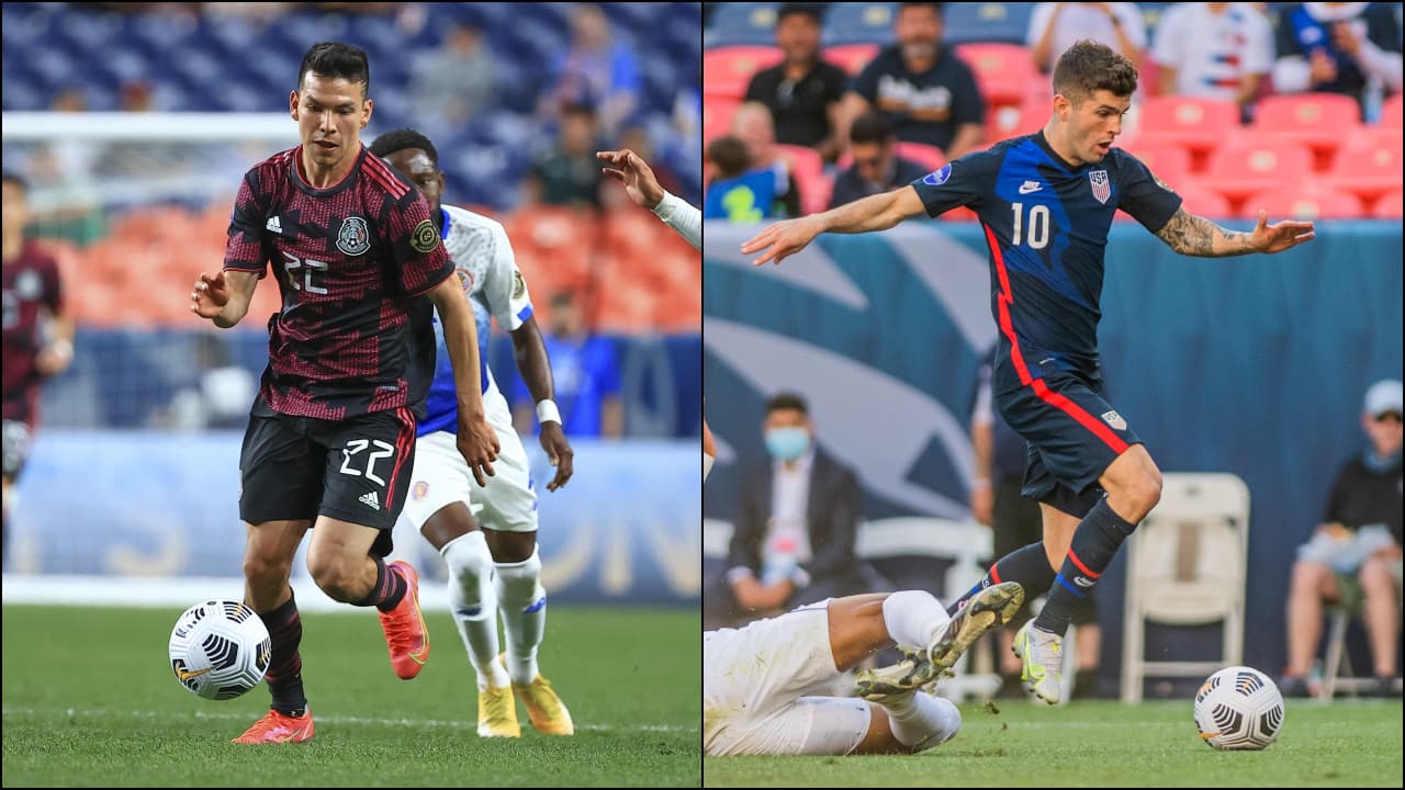 Christian Pulisic e Hirving Lozano son determinantes para USA y México