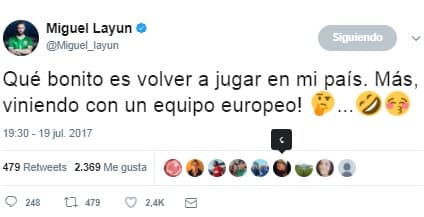 El defensa mexicano siguió la polémica en su cuenta de Twitter.