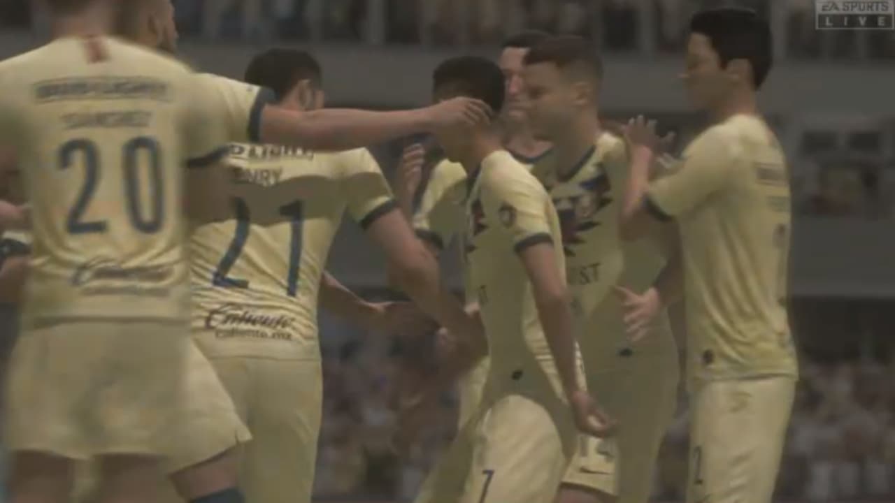 Pachuca y Kevin Álvarez cayeron por la mínima diferencia ante Santiago Cáceres y el América. Las Águilas se instalan en la gran final del futbol virtual.