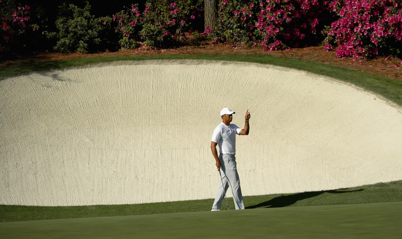 La fiesta del Masters de Augusta dejó bellas postales de los paisajes y el colorido en el Augusta National Golf Club, escenario testigo del segundo día de prácticas del torneo grande del golf mundial.