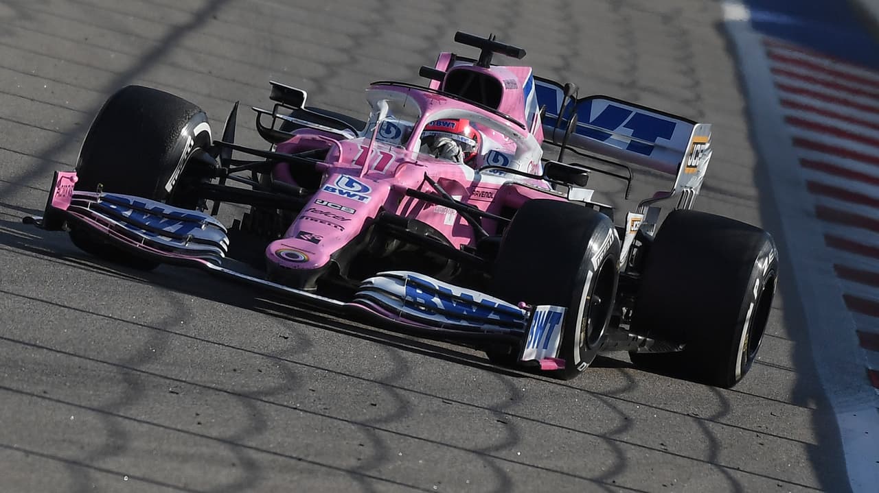 Checo Pérez, a un puesto del podio del GP de Rusia