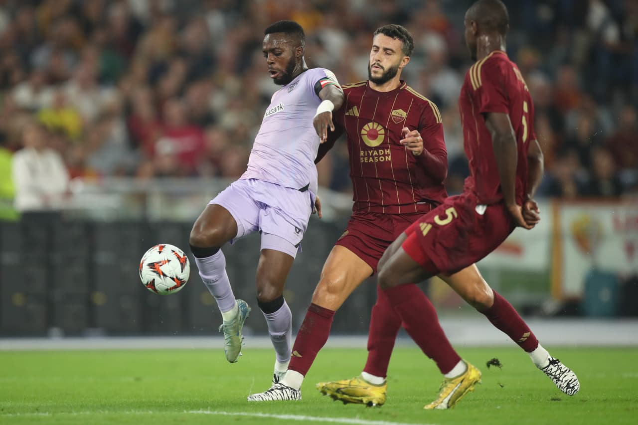 Roma y Athletic no se hacen daño en inicio de la Europa League