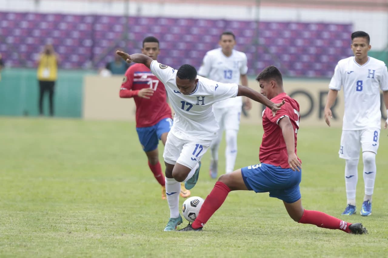 La 'H' consiguió su tercer triunfo del Premundial Sub 20 al vencer por 1-0 a Costa Rica con anotación de Jeyson Contreras.