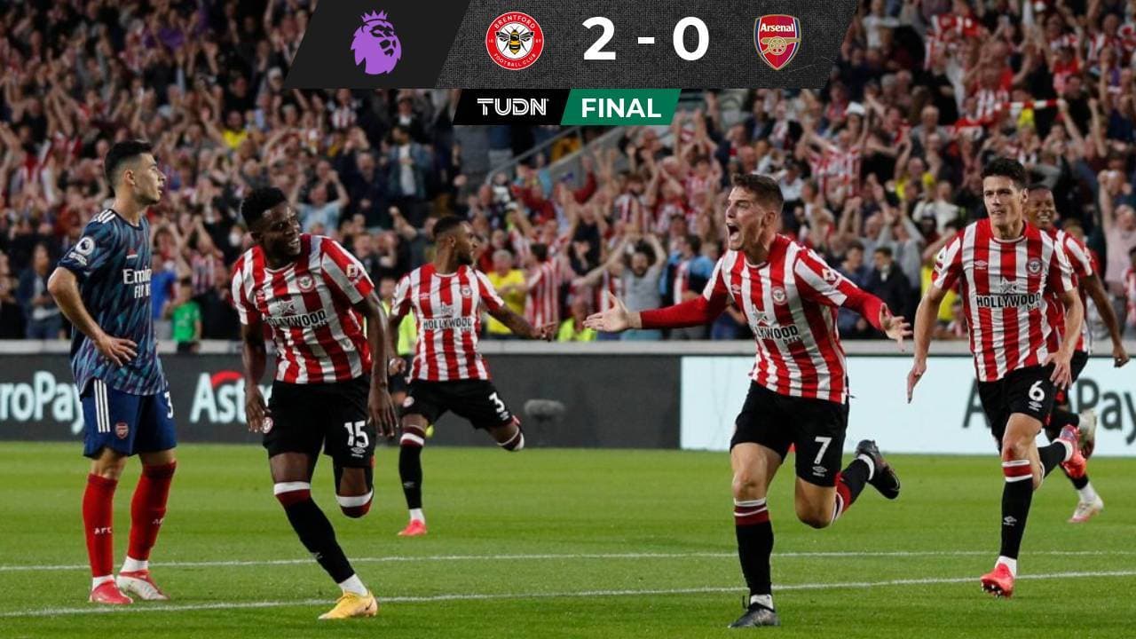Brentford FC gana al Arsenal en su vuelta a la Premier tras 74 años