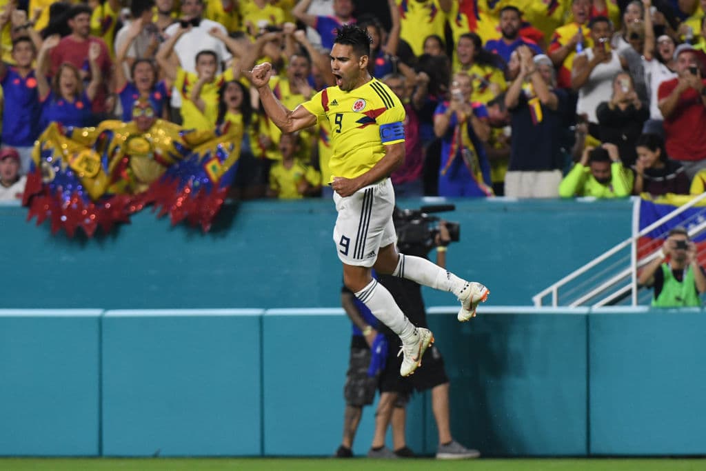 Al minuto 55', Radamel Falcao García empató el encuentro para Colombia, que no contó con James Rodríguez, y que esta semana anunció la no renovación del técnico argentino José Pekerman.