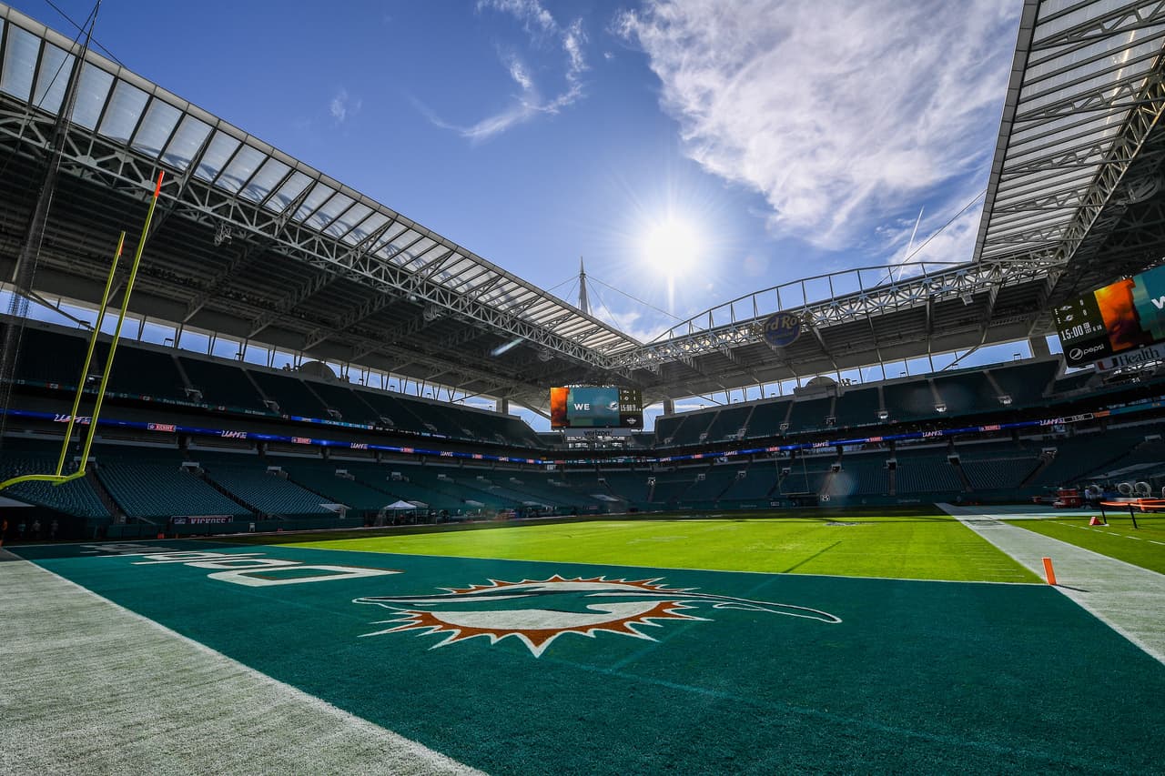 Aquí se disputó el primer partido para Miami en la temporada con un Hard Rock Stadium en condiciones envidiables.