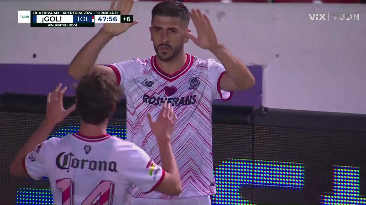 ¡Gol de Paulinho! Pone el 1-0 vs Querétaro con una definición excelsa