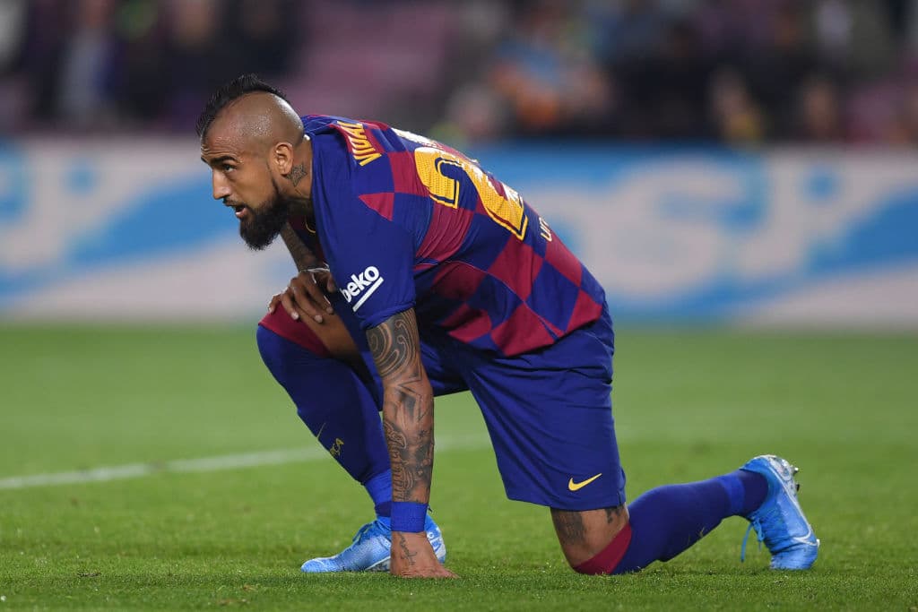Arturo Vidal, novedad del Barcelona en convocatoria de la Copa