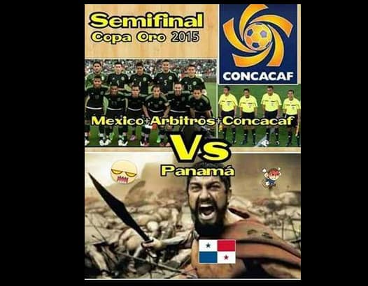 La semifinal de la Copa Oro entre México y Panamá cerró con una polémica victoria del Tri y una avalancha de memes.