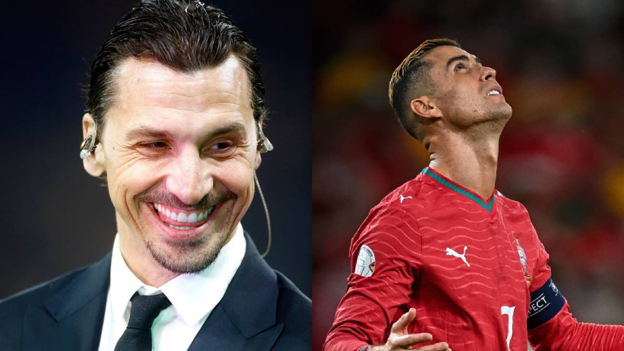 Zlatan Ibrahimovic deja fuerte mensaje a Cristiano Ronaldo