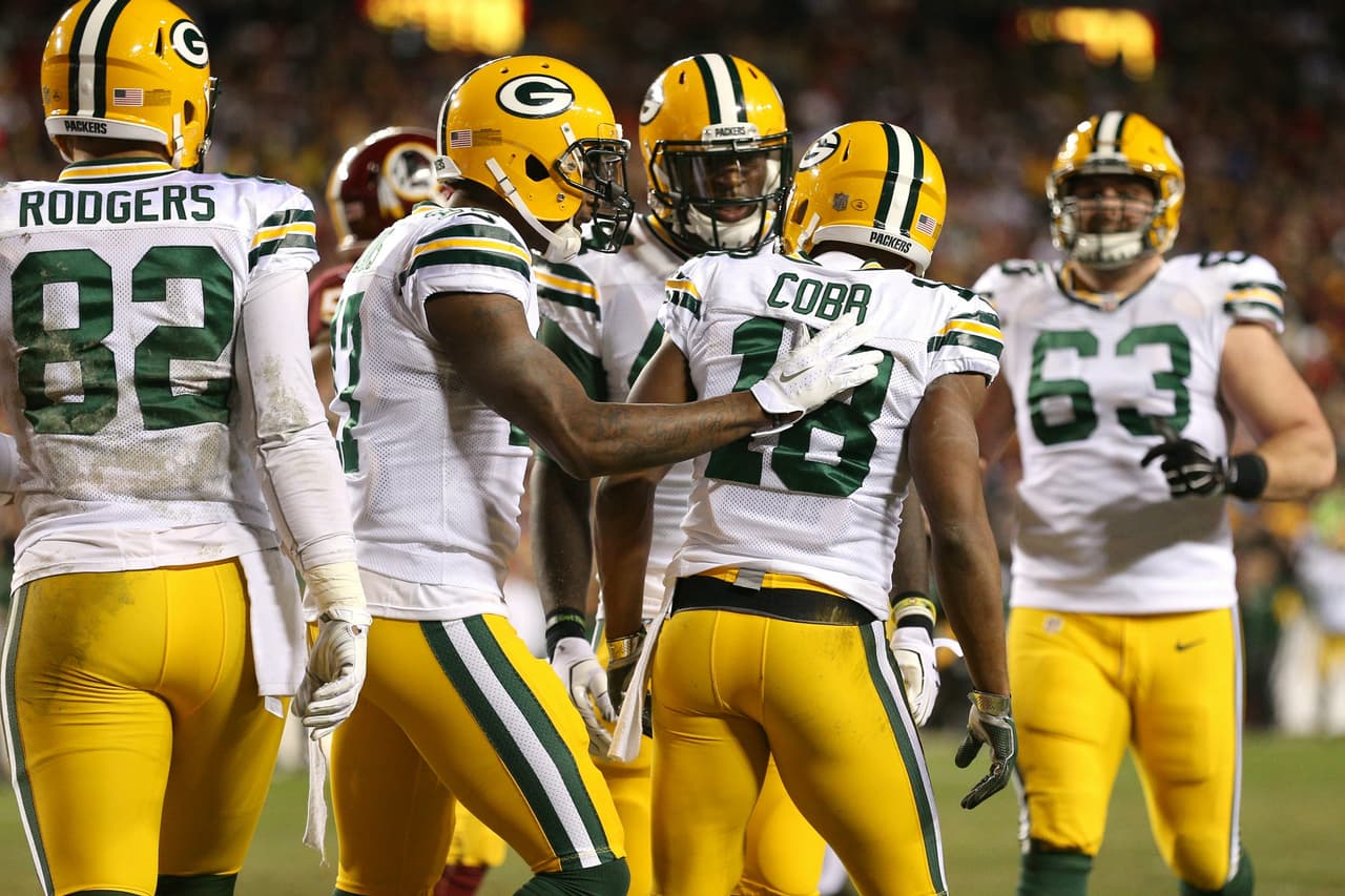 Un pase de 12 yardas a Randall Cobb para borrar el cero de los Packers.
