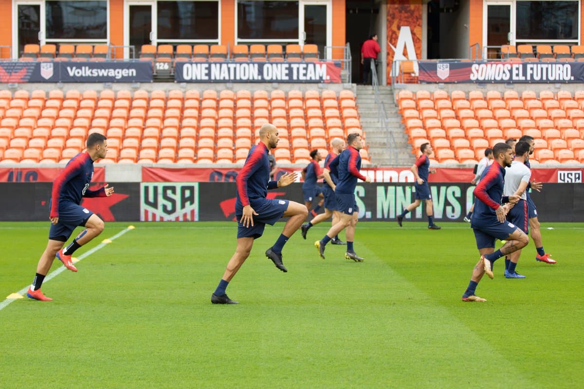 Las selecciones de Estados Unidos cancelaron sus amistosos.