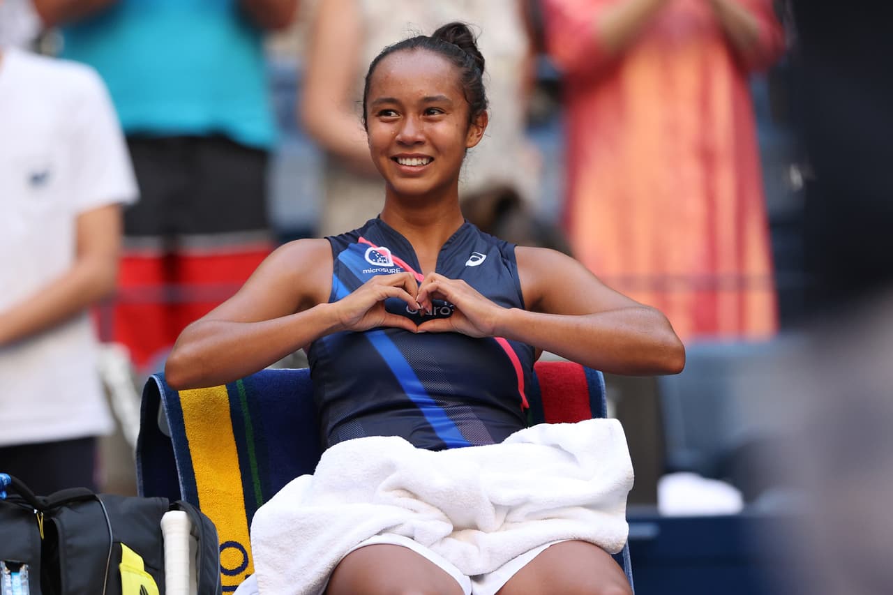 Leylah Fernandez, semifinalista más joven del US Open desde 2005 