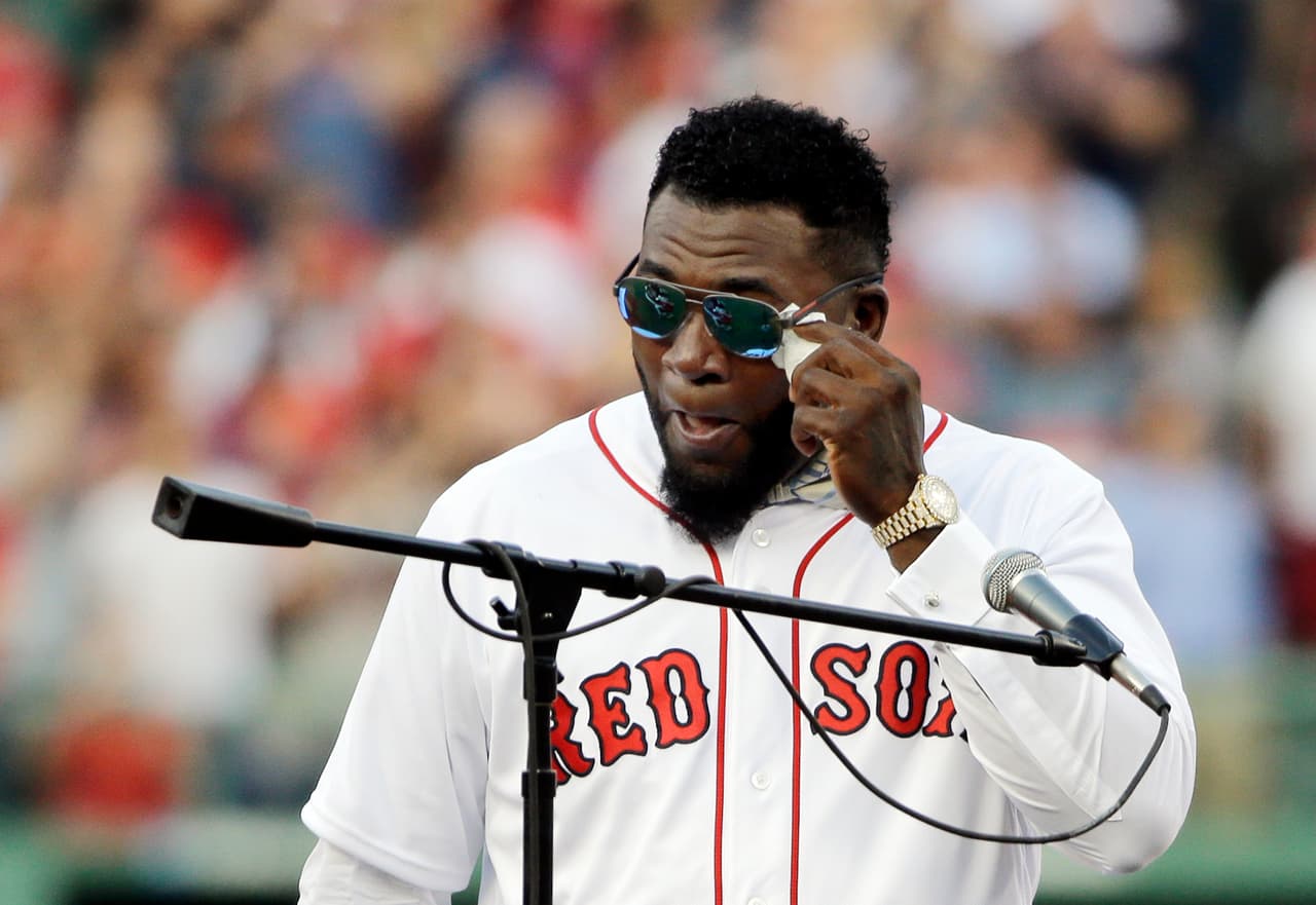 David Ortiz deja hospital en Boston
