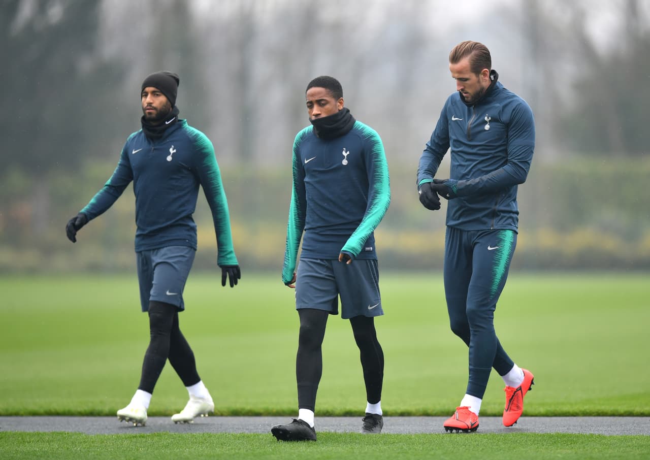 Tottenham Hotspur entrenó previo al duelo en el que será local en la ida contra Manchester City en los Cuartos de Final de la Champions League, donde quiere hacer historia al llegar a la Semifinal.