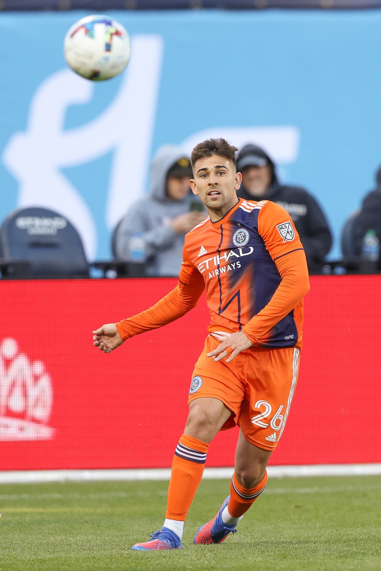 Después de tres temporadas en la MLS con NYCFC, el volante Nicolás Acevedo se marcó cedido al EC Bahia de la primera división brasileña.