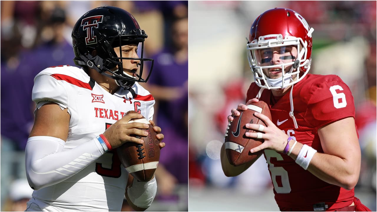 ¡Increíble! Mahomes y Mayfield se combinaron para 1250 yardas y 12 TDs en un juego de NCAA