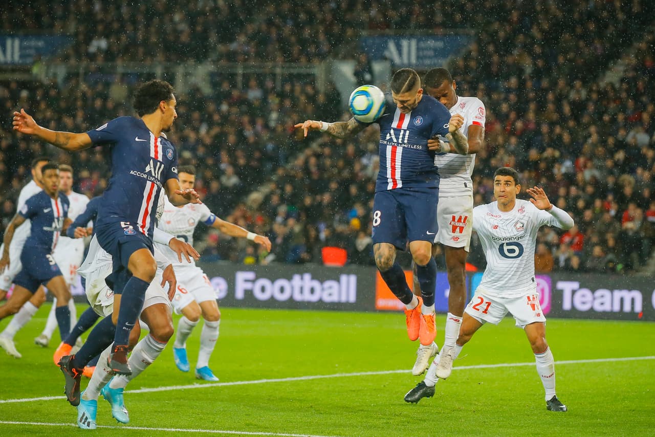 Icardi (17’) y Di María (31’) consolidaron a PSG en la cima de la tabla.