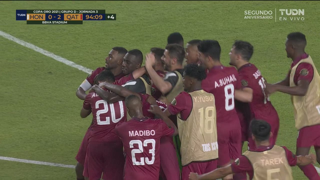 ¡Gol que mata! Hatim finiquita la obra para Qatar con el 2-0