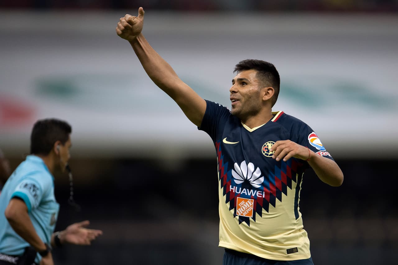 Luego de tres jornadas de Liga MX sin poder anotar, el argentino se sacaba de encima la presión.