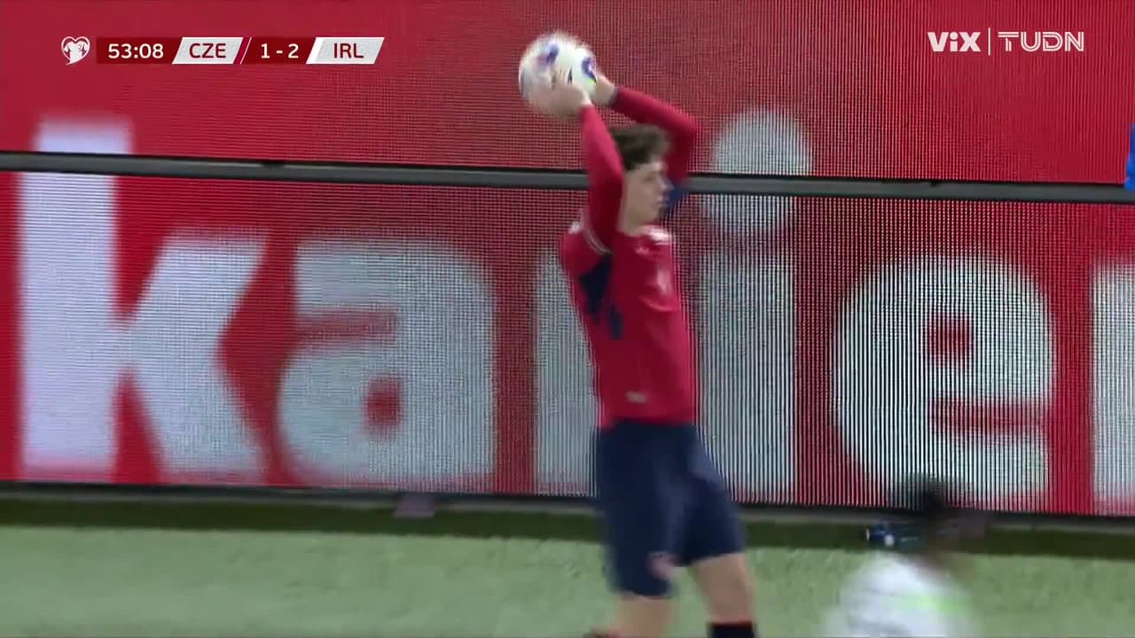 ¡El poste le niega el gol a Irlanda!- Chequia 1-2 Irlanda | UEFA Qualifiers - Mundial 2026 | TUDN