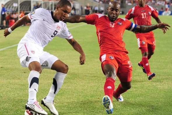 Juan Agudelo sigue siendo la gran apuesta de EU, pero en el partido ante Panamá el delantero anduvo muy perdido.