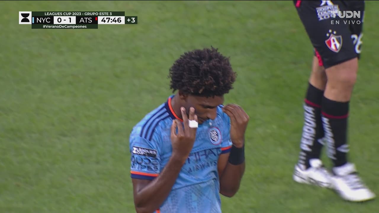 ¡Lo qué dejó escapar! Magno se pierde el empate para el New York City