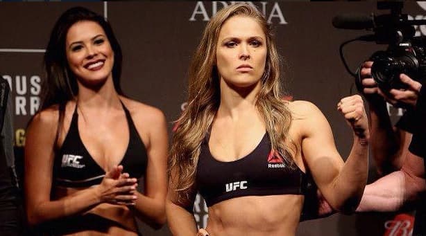 Ronda Rousey.