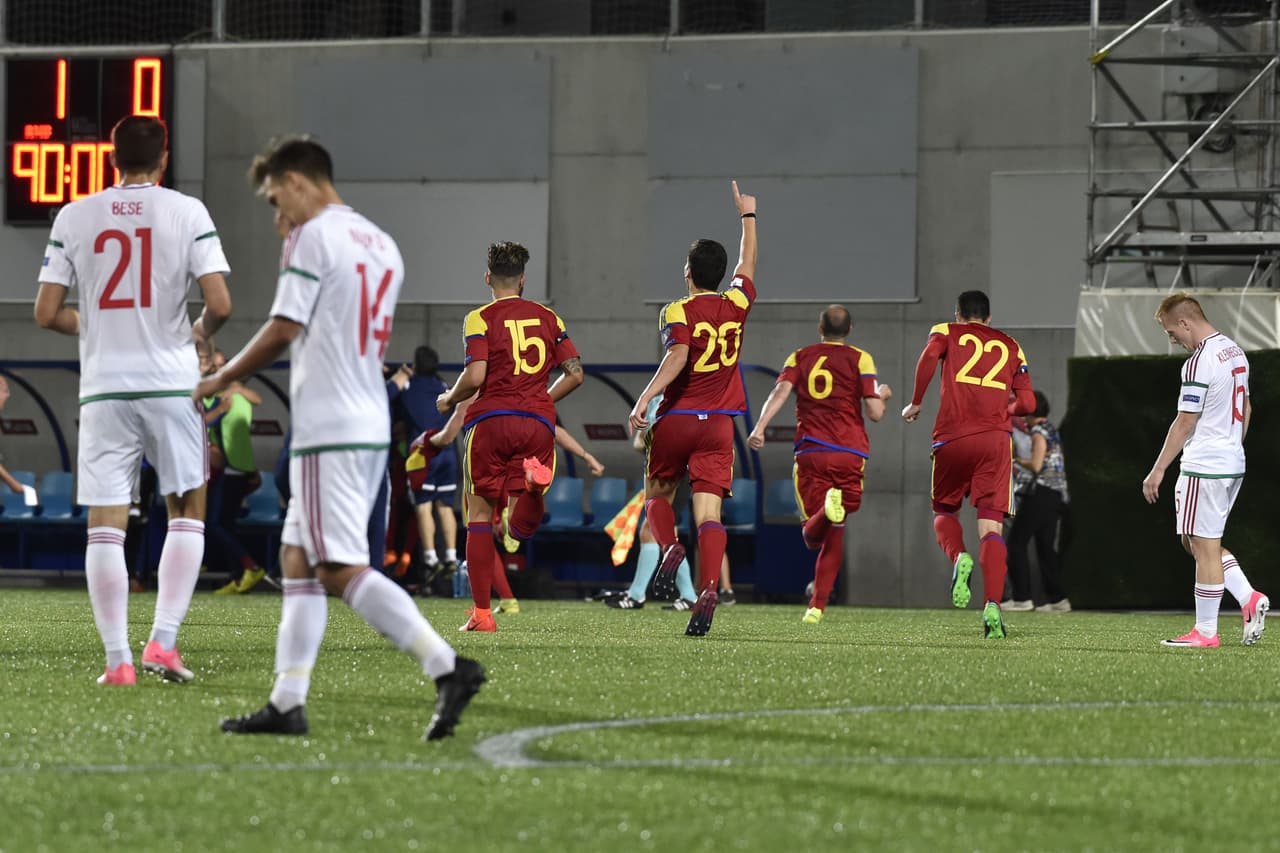 Andorra pegó la campanada venciendo 1-0 a Hungría, que prácticamente está afuera de Rusia 2018.