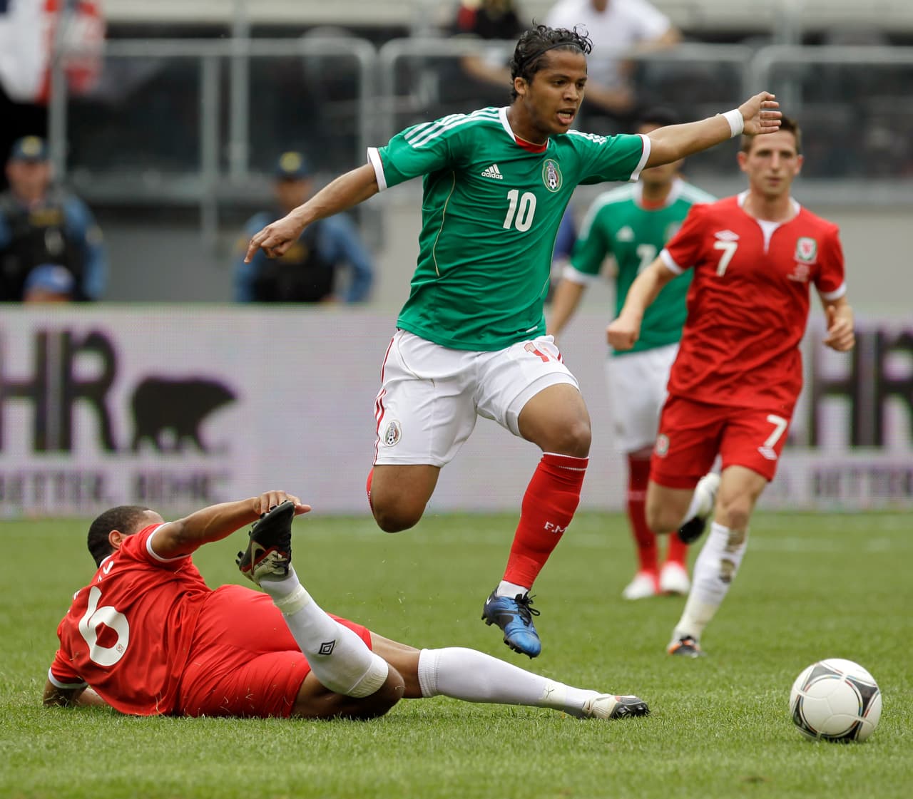 27 de mayo de 2012: En partido amistoso, México se enfrentó a País de Gales