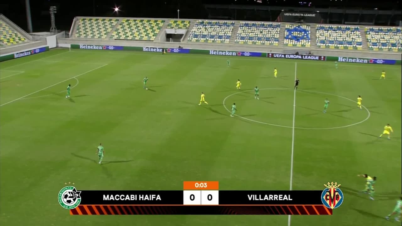 Arranca el partido y la pelota está en juego.