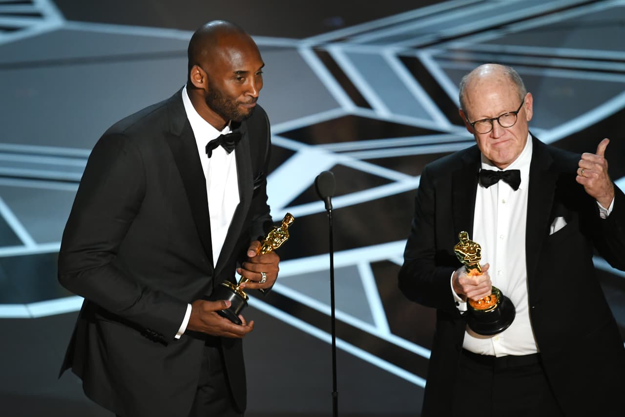 Kobe Bryant ganó el Oscar por el corto ‘Dear Basketball’