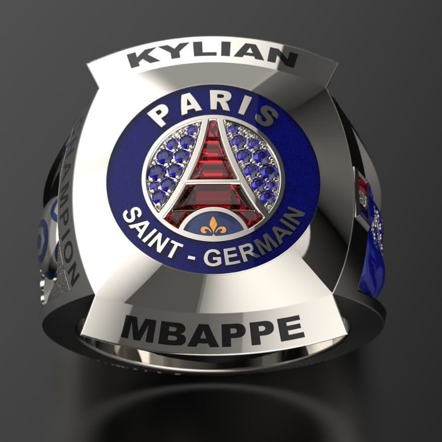 Los anillos personalizados de Neymar, Mbappé y Dinho | Estas son las tremendas joyas personalizadas dignas de la realiza del futbol mundial.