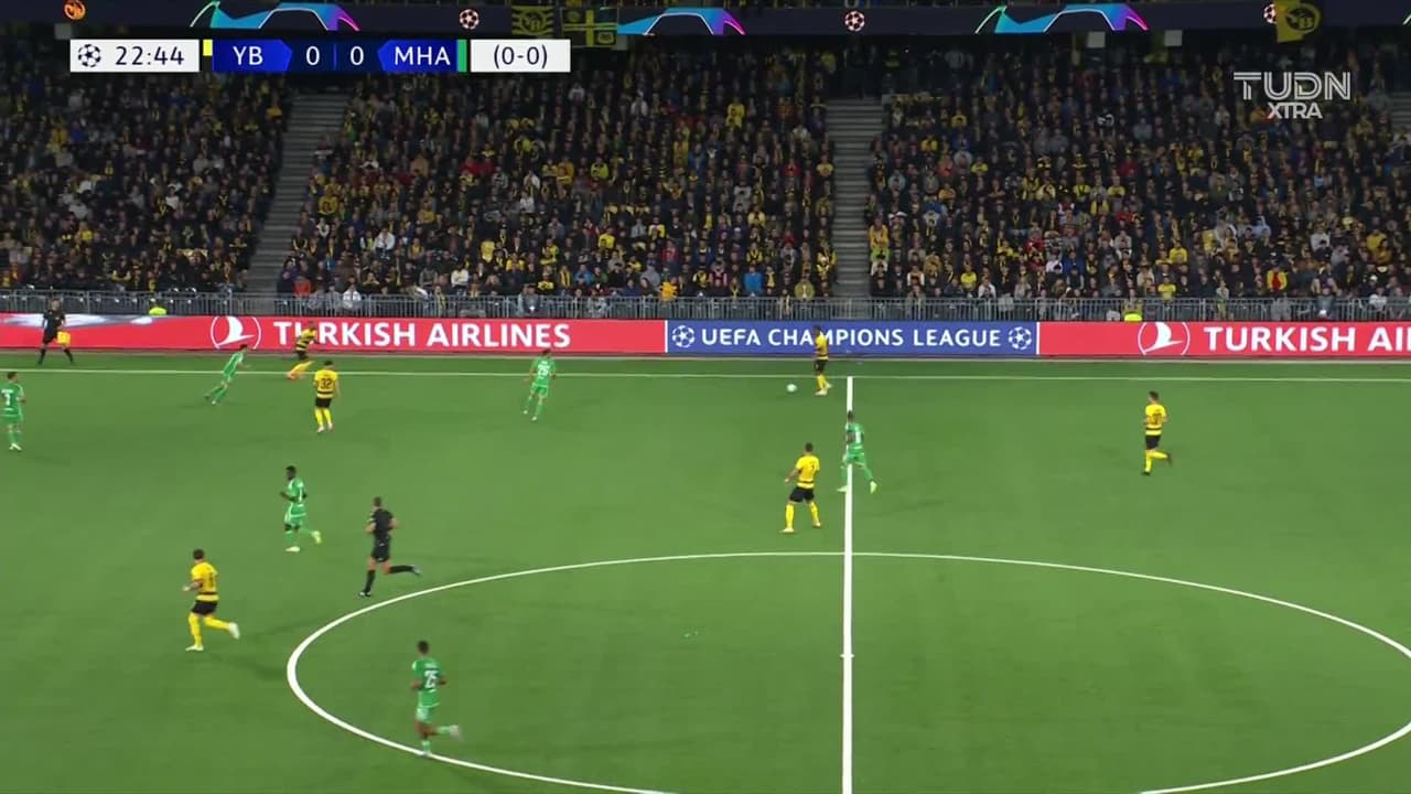 ¡GOL!  anota para BSC Young Boys. Cedric Itten