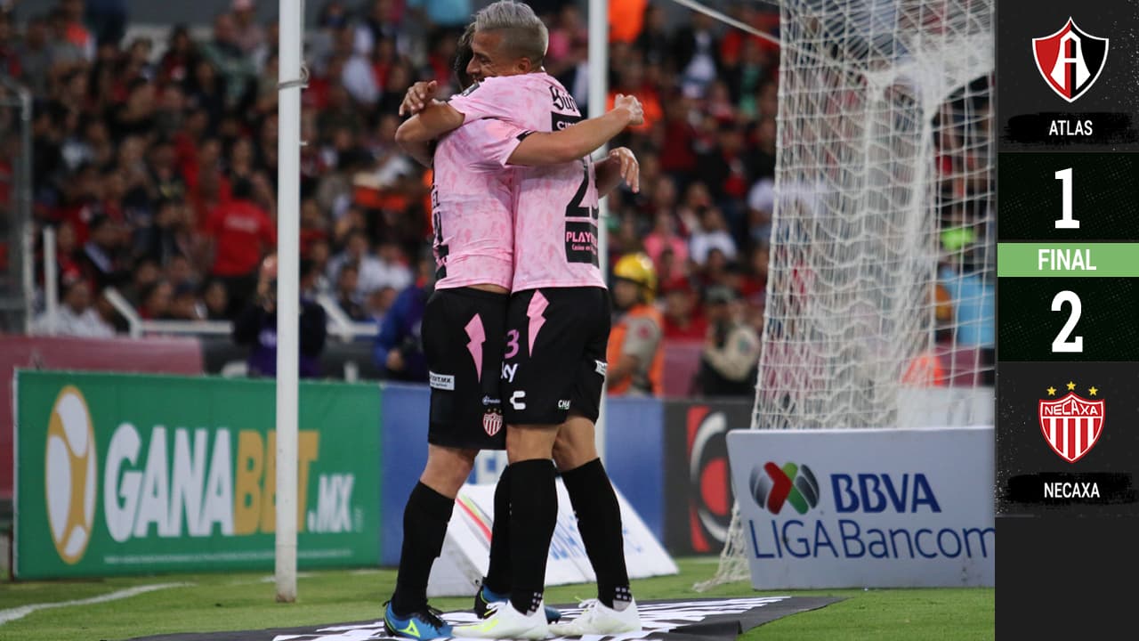 ¡Con luz de Liguilla! Necaxa vence a Atlas y escala a los primeros puestos del torneo