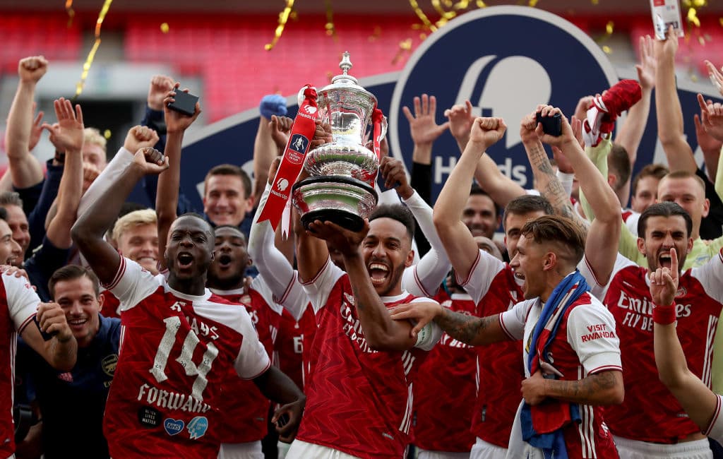 Las postales del Arsenal, campeón de la FA Cup | Así festejaron el título que les dio pase a la Europa League.