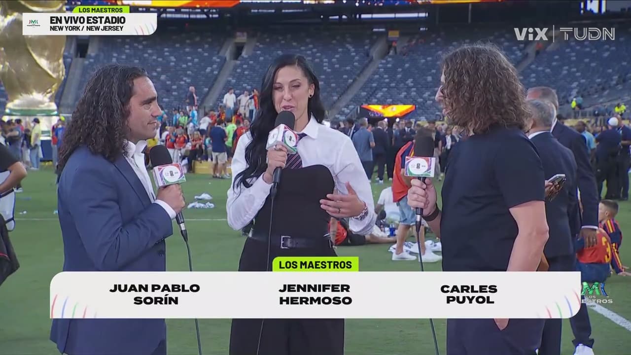 Los Maestros | Jenni Hermoso y Puyol analizan a España campeón