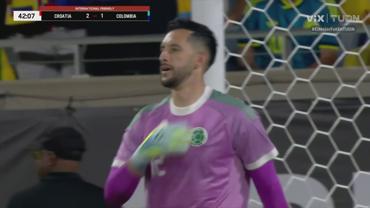 ¡Osote de Camilo Vargas! Sale mal y le cuesta el segundo de Croacia