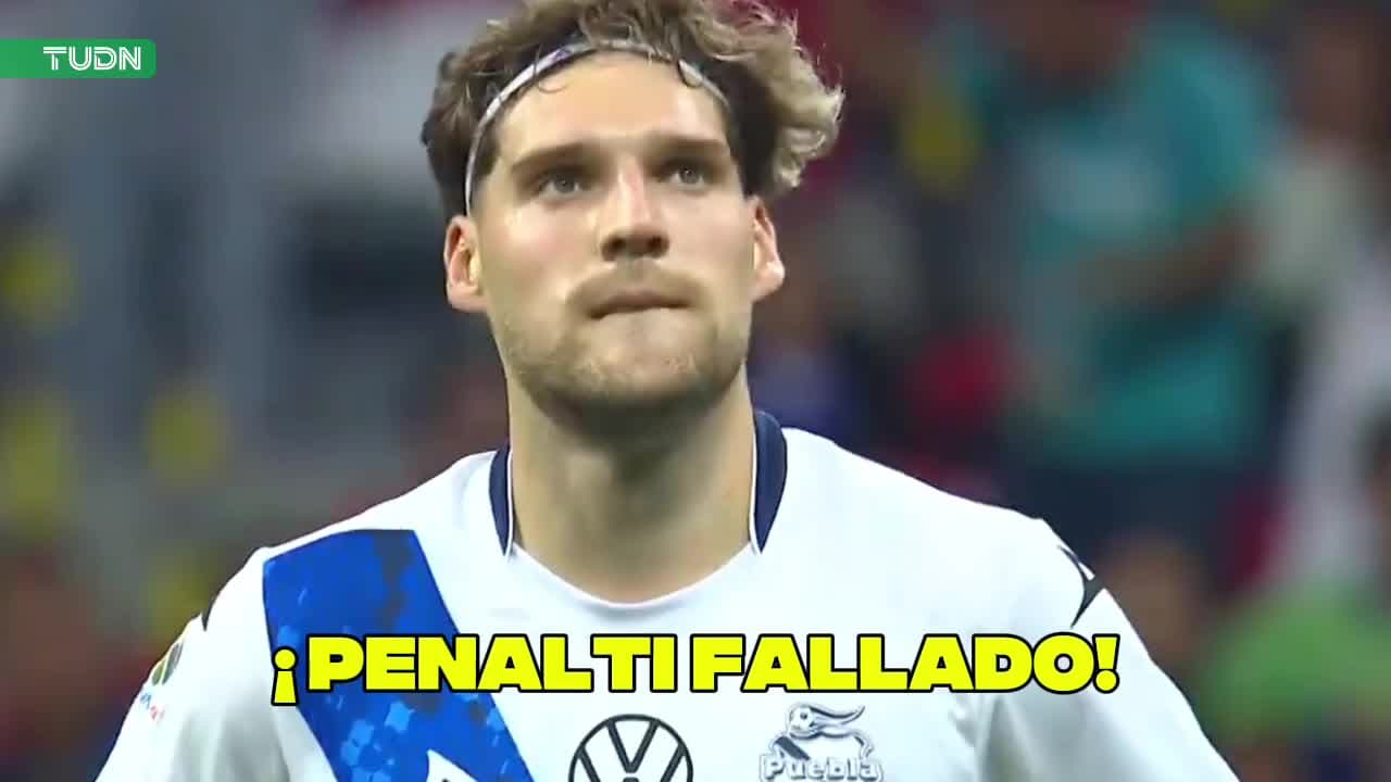 ¡Cómo vas a fallar ese penalti tan claro Puebla!