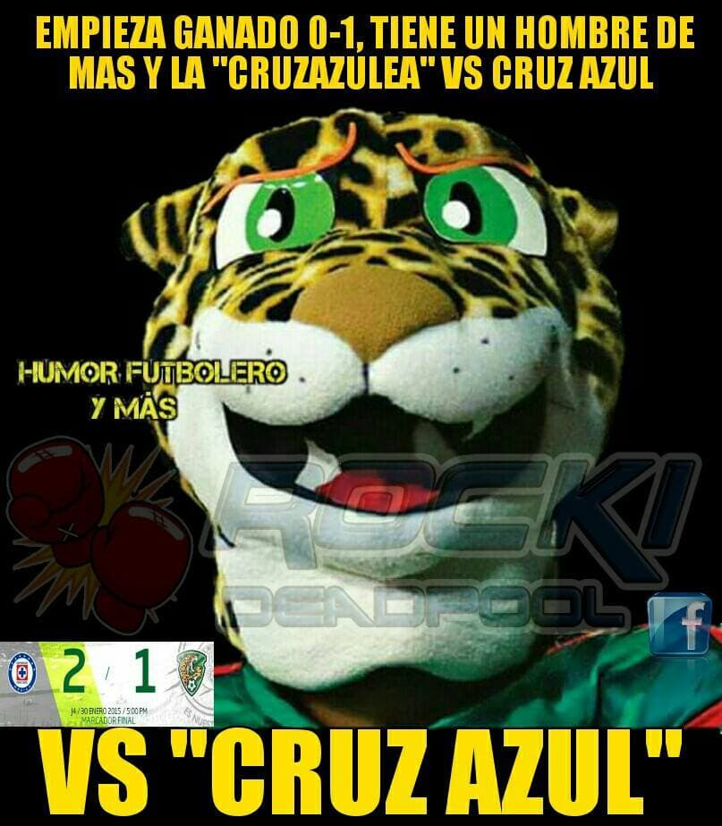 El triunfo de Cruz Azul y América, así como la derrota de Chivas fueron el pretexto para los memes