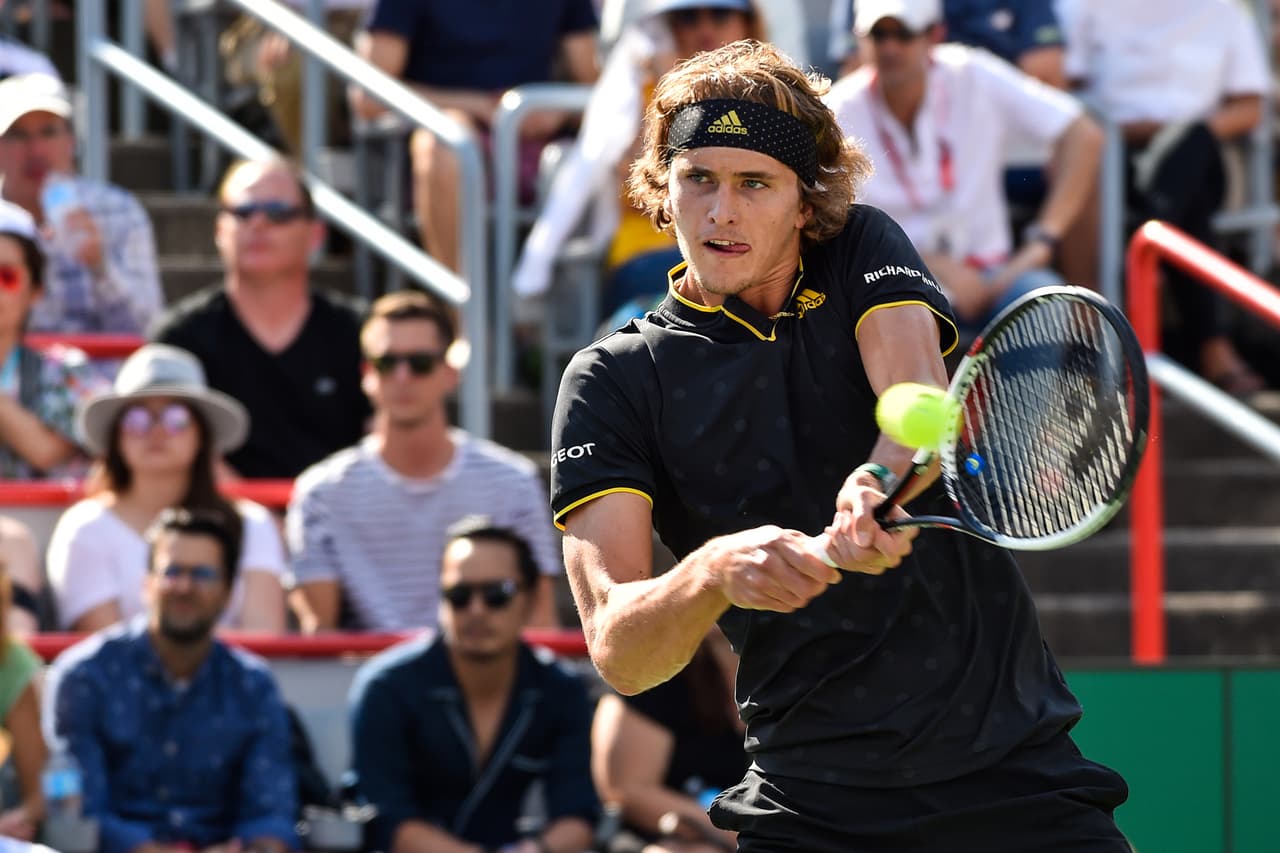 Y Zverev lo supo aprovechar para irse en ventaja rápidamente.