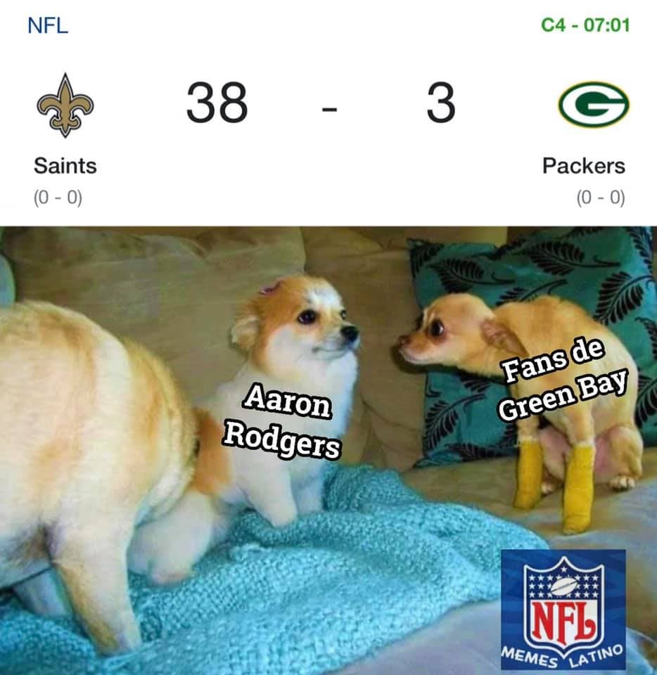 Al fin inició la temporada de la NFL y hubo muchas sorpresas, los Packers recibieron una paliza, los Chiefs fueron derrotados por los Browns y los Steelers inician con el pie derecho y, como sabemos, los memes no perdonaron.