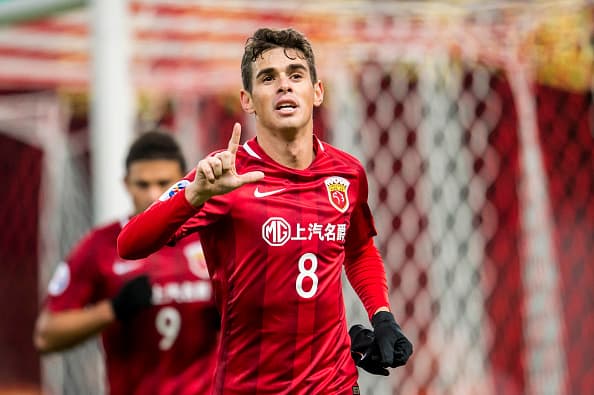 5. Oscar, el brasileño del Shanghai SIPG de la Super Liga China aparece en la selecta lista con un sueldo de 27,6 millones de dólares al año.