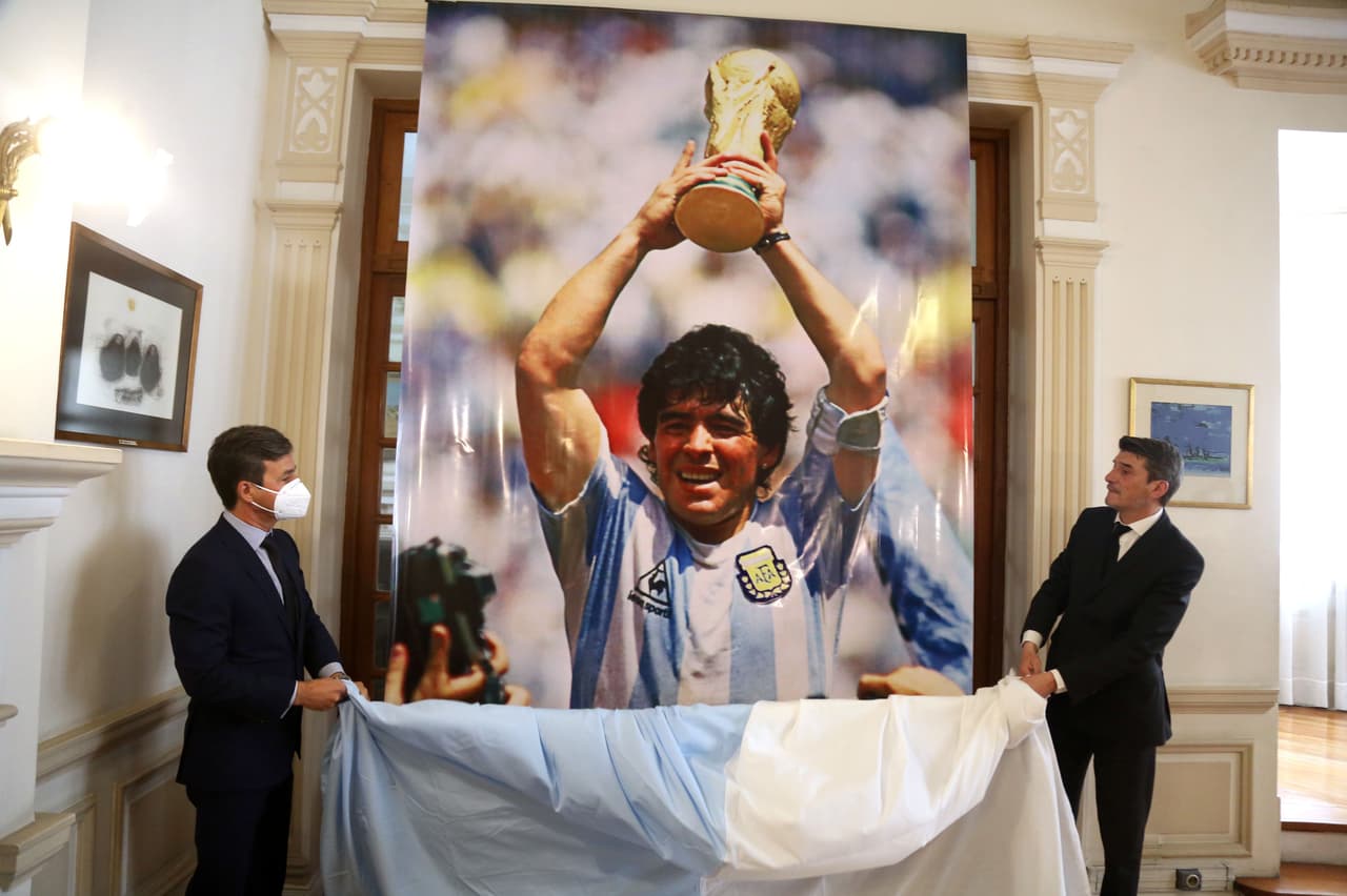 Analizan el corazón de Diego Armando Maradona