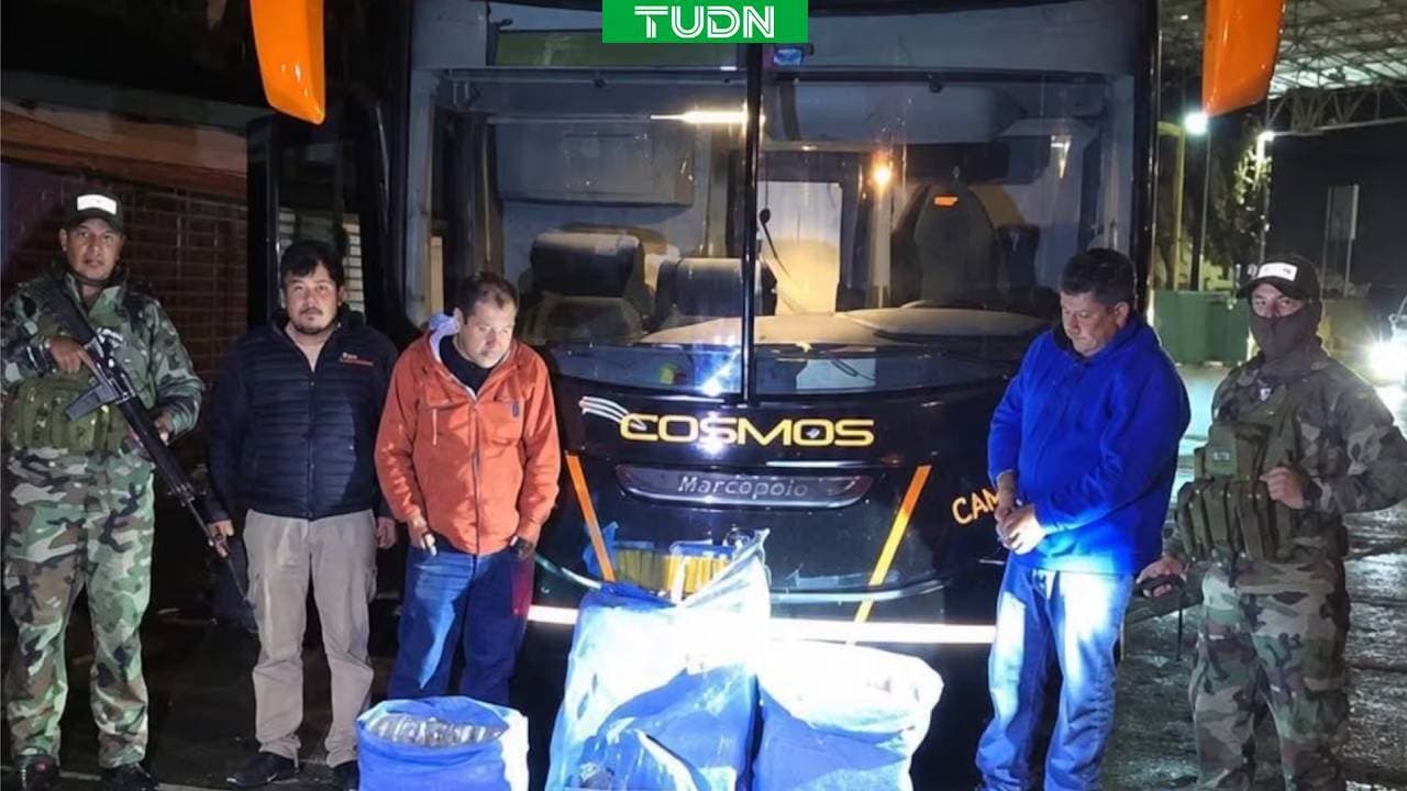 Decomisan marihuana en el autobús que debía trasladar al Sao Paulo